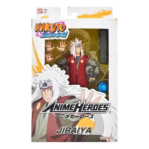 BANDAI NAMCO - Anime Heroes: Naruto Shippuden - Jiraiya (Action Figue) BANDAI NAMCO - Anime Heroes: Naruto Shippuden - Jiraiya (Action Figue)