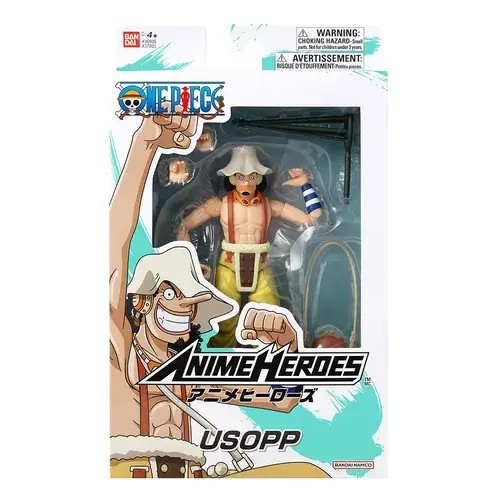 BANDAI NAMCO - Anime Heroes: One Piece - Usopp (Action Figure) BANDAI NAMCO - Anime Heroes: One Piece - Usopp (Action Figure)
