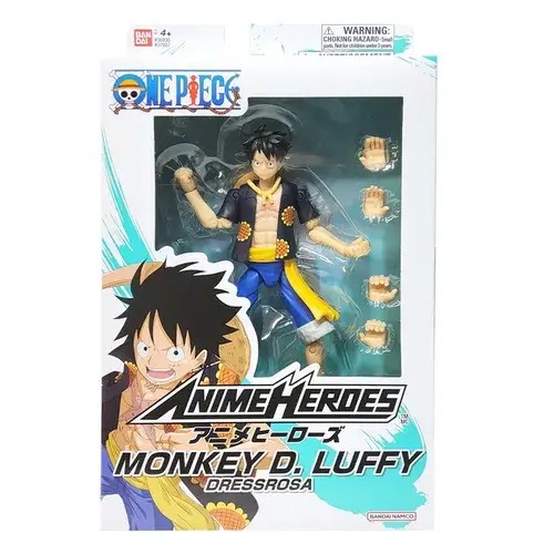 BANDAI NAMCO - Anime Heroes: One Piece - Monkey D. Luffy (Dressrosa Version) (Action Figure) BANDAI NAMCO - Anime Heroes: One Piece - Monkey D. Luffy (Dressrosa Version) (Action Figure)