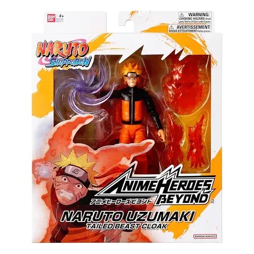 BANDAI NAMCO - Anime Heroes: Naruto Shippuden - Naruto Uzumaki (Tailed Beast Cloak Version) (Action Figure) BANDAI NAMCO - Anime Heroes: Naruto Shippuden - Naruto Uzumaki (Tailed Beast Cloak Version) (Action Figure)