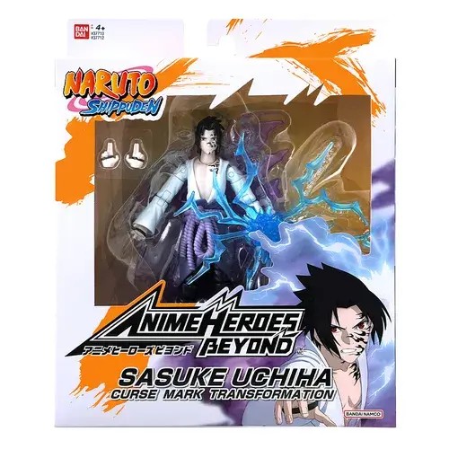 BANDAI NAMCO - Anime Heroes: Naruto Shippuden - Sasuke Uchiha (Curse Mark Transformation Version) (Action Figure) BANDAI NAMCO - Anime Heroes: Naruto Shippuden - Sasuke Uchiha (Curse Mark Transformation Version) (Action Figure)