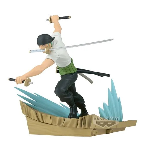 BANDAI NAMCO - Banpresto Senkozekkei Anime: One Piece 25th Anniversary - Roronoa Zoro BANDAI NAMCO - Banpresto Senkozekkei Anime: One Piece 25th Anniversary - Roronoa Zoro