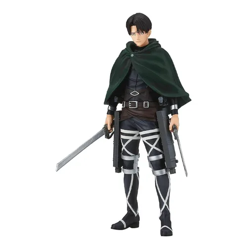 BANDAI NAMCO - Banpresto Anime: Attack on Titan The Final Season - Eren Yeager & Levi Ackerman (Version B: Levi Ackerman) BANDAI NAMCO - Banpresto Anime: Attack on Titan The Final Season - Eren Yeager & Levi Ackerman (Version B: Levi Ackerman)