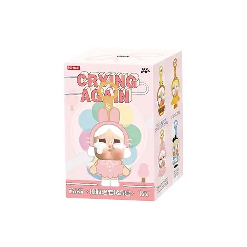 Pop Mart Crybaby Crying Again Series-Vinyl Face Plush (Blind Box) Pop Mart Crybaby Crying Again Series-Vinyl Face Plush (Blind Box)