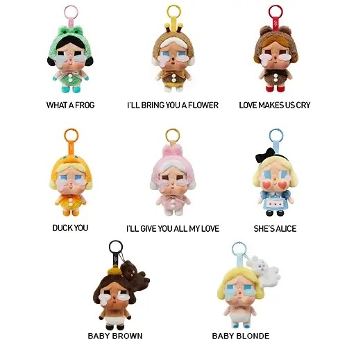 Pop Mart Crybaby Crying Again Series-Vinyl Face Plush (Blind Box) Pop Mart Crybaby Crying Again Series-Vinyl Face Plush (Blind Box)