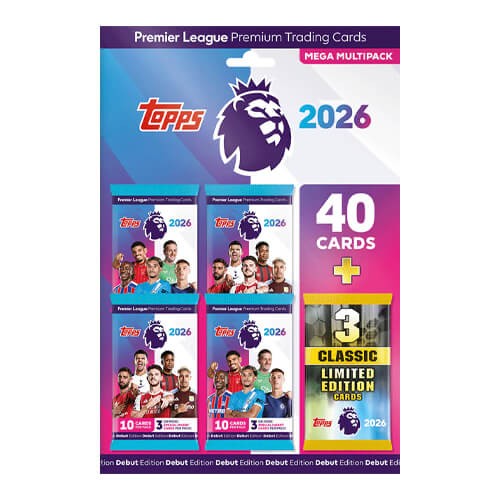 Topps Premier League 2026 - Mega Multi Pack Topps Premier League 2026 - Mega Multi Pack