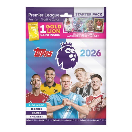 Topps Premier League 2026 - Starter Pack Topps Premier League 2026 - Starter Pack